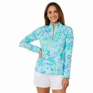 Lilly Pulitzer Skipper Popover in Lilly Loves Texas EEUC Size M